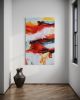 Campo de' Fiori - Abstract Painting by Michael Rich | Oil And Acrylic Painting in Paintings by Michael Rich. Item composed of canvas in minimalism or mid century modern style