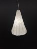 Squashblossom Hanging Lamp | Pendants by Pedro Villalta. Item composed of steel and paper