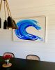 "WAVE" | Oil And Acrylic Painting in Paintings by Justin W. Cox. Item composed of canvas and synthetic