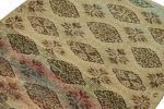 Distressed style Zeki Muren rug in Beige-Brown Patterns | Area Rug in Rugs by Rug and Kilim