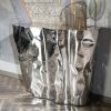 Faceted Steel Console Table — Diamante, Nitush Aroosh | Tables by Nitush Aroosh. Item composed of steel in contemporary or eclectic & maximalism style