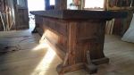 Commercial Counter Installation — Cafe Patoro, Manhattan, NY | Buffet Table in Tables by Paul's Green Barn | Café Patoro in New York. Item composed of oak wood