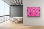 Sugar Rush | Mixed Media by Jennifer Patzer Art. Item made of canvas works with mid century modern & contemporary style