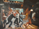 City of Mists | Oil And Acrylic Painting in Paintings by Arthur Haywood. Item composed of canvas