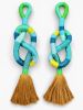 The Recoil | Macrame Wall Hanging in Wall Hangings by Sand+Suede | Central station in Morongo Valley. Item made of fiber compatible with boho and eclectic & maximalism style