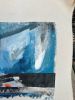 Meditation 2 | Collage in Paintings by Lizzie DiSilvestro. Item made of canvas works with contemporary & modern style