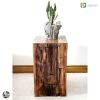 Reclaimed Barn Beam Cube | Bench in Benches & Ottomans by Barnboardstore. Item composed of wood in country & farmhouse or rustic style