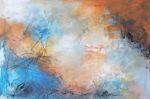 Elbe Changing | Oil And Acrylic Painting in Paintings by Martica Griffin. Item made of canvas