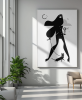 Catwalker — Hotel Lobby Installation | Prints by Kirsten Ulve | INNSiDE by Meliá New York NOMAD in New York. Item made of canvas with paper works with minimalism & contemporary style