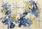 Botánica 17-1 | Oil And Acrylic Painting in Paintings by DAVID SKILLICORN - American Abstract Painter. Item made of canvas