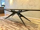 Butterfly Dining Table | Tables by Pryor Callaway Art and Design | Brooklyn in Brooklyn. Item composed of brass and synthetic