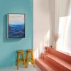Escape | Oil And Acrylic Painting in Paintings by Jill Krutick | Jill Krutick Fine Art in Mamaroneck. Item composed of synthetic