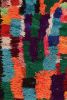 Vintage Moroccan Runner with Polychromatic Geometric Pattern | Area Rug in Rugs by Rug and Kilim