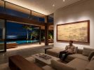 Hand-Painted Song Silk Art: Misty Waves & Riverside Pavilion | Oil And Acrylic Painting in Paintings by Dynasty Artisan. Item made of wood with fabric works with contemporary & eclectic & maximalism style