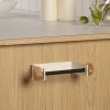 Cachemire Toilet paper holder | Toiletry in Storage by Ylisse. Item composed of birch wood and steel in minimalism or mid century modern style