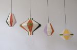 custom lamps | Pendants by WeraJane Design | New York in New York. Item composed of cotton & steel