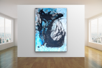 Sublime | 58x42 | Large Abstract Paintings | Oil And Acrylic Painting in Paintings by Jacob von Sternberg Large Abstracts. Item made of canvas & synthetic