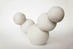 Boule #2 | Sculptures by Nadine Hajjar Studio. Item composed of walnut compatible with minimalism and contemporary style