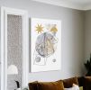 Geometric Art Canvas Framed 18”x24” | Prints in Paintings by Fabienne Dougé