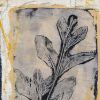 Garden Fog – Original Neutral Botanical Mixed Media Collage | Paintings by Michele Spurza. Item made of paper works with boho & country & farmhouse style
