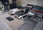 Custom Studio Desk Design | Tables by Monkwood Studios. Item composed of wood