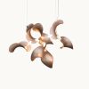 Dune 8 Cluster in Metallic Tones Pendant Light | Chandeliers by MOSS Objects. Item made of metal compatible with contemporary and japandi style