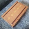 Solid Wood Douglas Fir Bookmatched End Grain Coffee Table | Tables by Closed Loop Woodworks. Item composed of wood