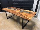 Parota Epoxy Table | Dining Table in Tables by Live Edge Lust. Item made of wood with synthetic