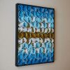 No. 23 Acoustic Diffuser Panel - Gradient Modern Abstract | Wall Sculpture in Wall Hangings by Joseph A