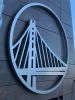 Chase Center | Signage by Jones Sign Company. Item made of metal