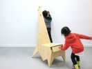 Giraffe Chair: animal high backrest chair | Accent Chair in Chairs by Makingworks. Item composed of wood