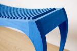 RUMBO Bench blue | Benches & Ottomans by VANDENHEEDE FURNITURE-ART-DESIGN. Item composed of wood in mid century modern or contemporary style