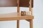 Note Chair | Armchair in Chairs by Hyfen by HCWD Studio. Item composed of oak wood and steel