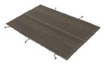 Rug & Kilim’s Contemporary Kilim in Gray with Brown Accents | Area Rug in Rugs by Rug and Kilim