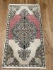 Hand-woven Turkish Rug Doormat| 1.7 x 3.2 | Small Rug in Rugs by Wool and Rug. Item composed of wool in boho or contemporary style