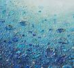 Blue Beauty | Oil And Acrylic Painting in Paintings by DaggArt. Item made of synthetic