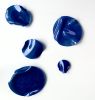 Alter Blue Five/ Alter Blue Green | Ornament in Decorative Objects by Wall Art Object by Betti Brillembourg