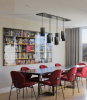 Hex Light | Pendants by John Beck Steel | Fairmont Tremblant in Mont-Tremblant. Item made of steel compatible with contemporary and eclectic & maximalism style