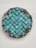Bamaluz | Mixed Media by Paul Wright Artist. Item made of wood with copper works with minimalism & contemporary style