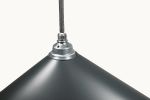Emily I Pendant Light – Black High Gloss | Pendants by MOSS Objects. Item made of steel works with contemporary & modern style