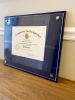 Modern Diploma Frame Handcrafted by Robert Wolfkill | Decorative Frame in Decorative Objects by Wolfkill Woodwork. Item compatible with mid century modern and contemporary style