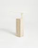 Mono Side Table | Tables by Yet Design Studio. Item made of metal & stone compatible with minimalism style