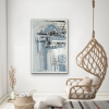 Tokyo Shibori Collection | 35x23 | Original Paintings | Oil And Acrylic Painting in Paintings by Jacob von Sternberg Large Abstracts. Item made of canvas with synthetic