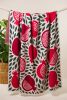 Pomegranate Throw Blanket | Linens & Bedding by Superstitchous. Item composed of fiber in contemporary or eclectic & maximalism style