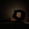 Sandalwood & Lightning-Struck Wood Sculptural Altar of Time | Sculptures by Loom&Drift. Item composed of wood in minimalism or mid century modern style