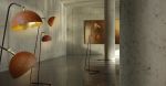 The Queen Floor Double Lamp | Floor Lamp in Lamps by Marie Burgos Design and Collection. Item composed of metal