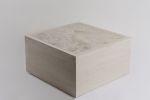 Square Coffee Table | Tables by Olivares Ovalle. Item made of wood with marble works with minimalism & mid century modern style