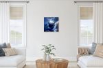 "Into the Blue" | Oil And Acrylic Painting in Paintings by Heather Kocsis. Item works with minimalism & contemporary style