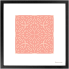 Framed Poster - Art Print 4x4 Folha Oliveira Rosa | Prints by Alzuleycha. Item made of paper works with mediterranean style