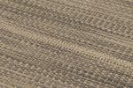 Rug & Kilim's Accent Kilim, Beige and Gray Textural Stripes | Area Rug in Rugs by Rug and Kilim